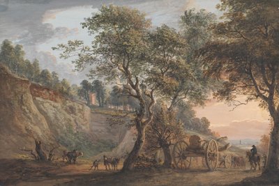 View at Charlton, Kent by Paul Sandby